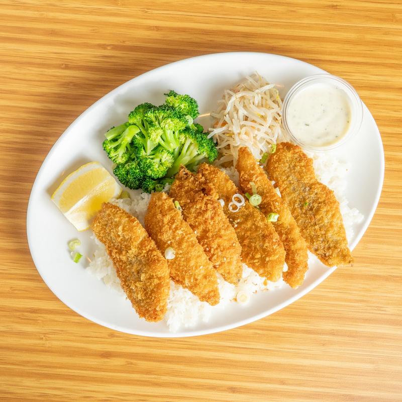 menu item 13 of 15, Fish Katsu Plate