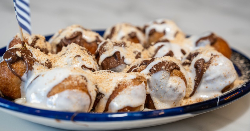 Serving of Lukumadness Smores