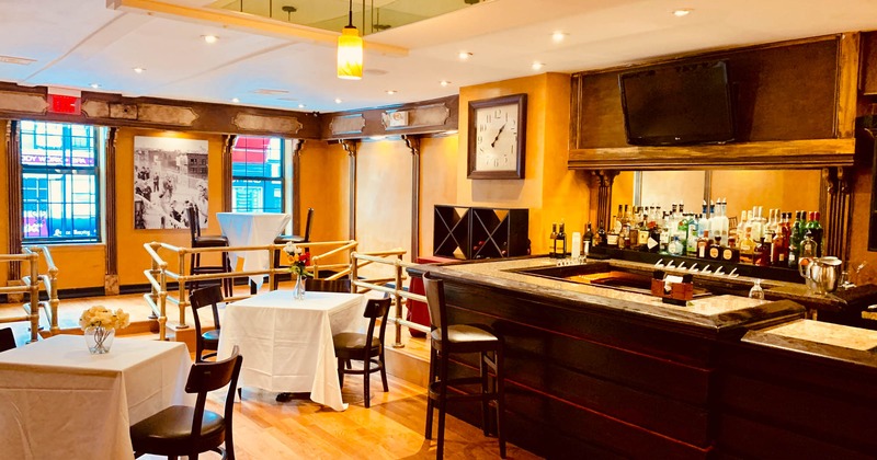 Restaurant dining area