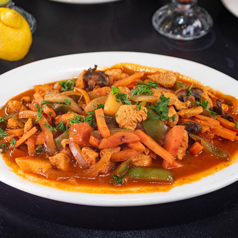 menu item 6 of 11, Chicken Ghallaba