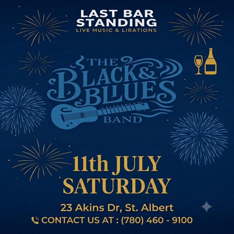 The Black & Blues Band event image from LB's Pub official events calendar