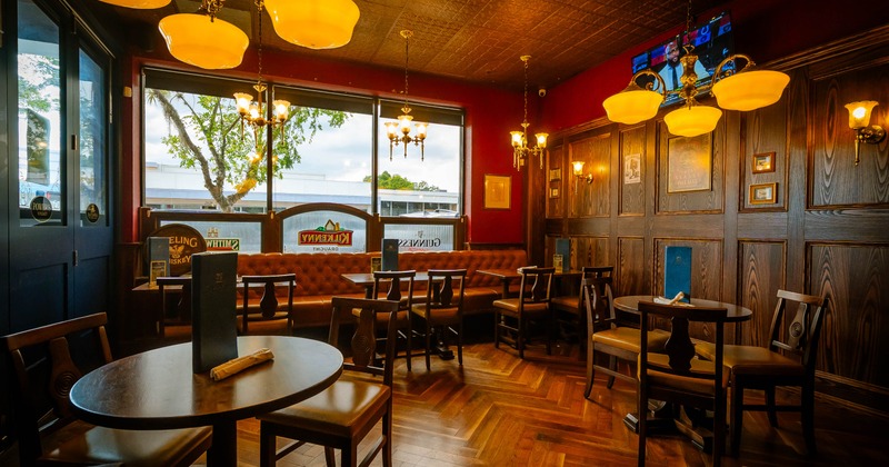 Interior seating area
