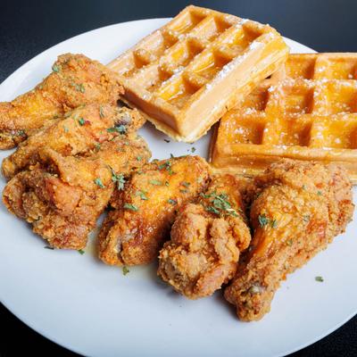 Honey butter chicken meal.