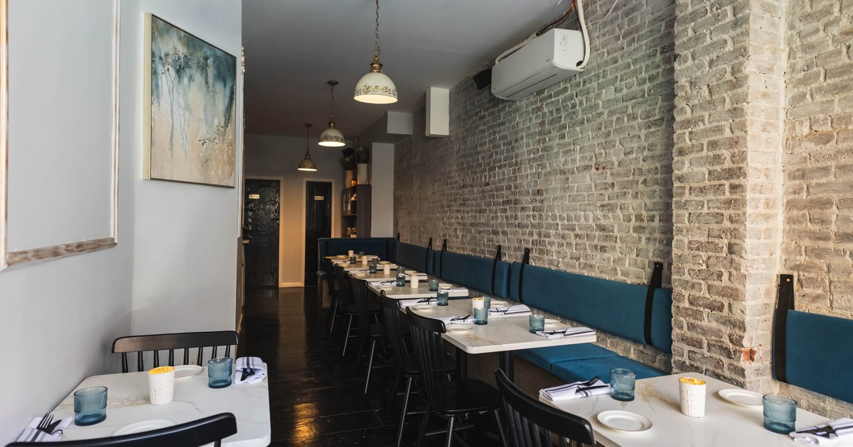The restaurant's interior