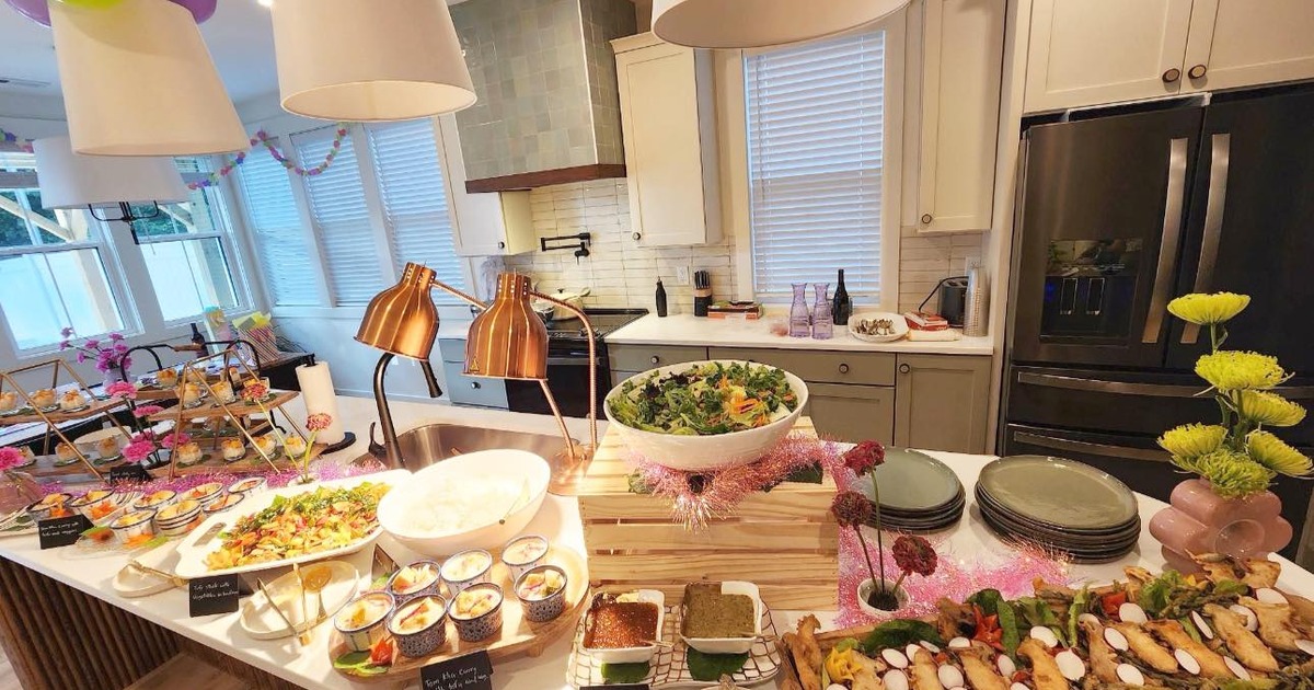 Open tables set for an event