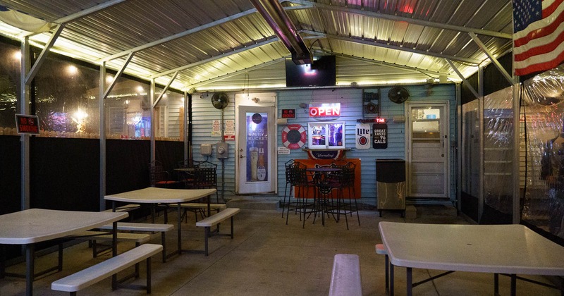 Interior, main seating are