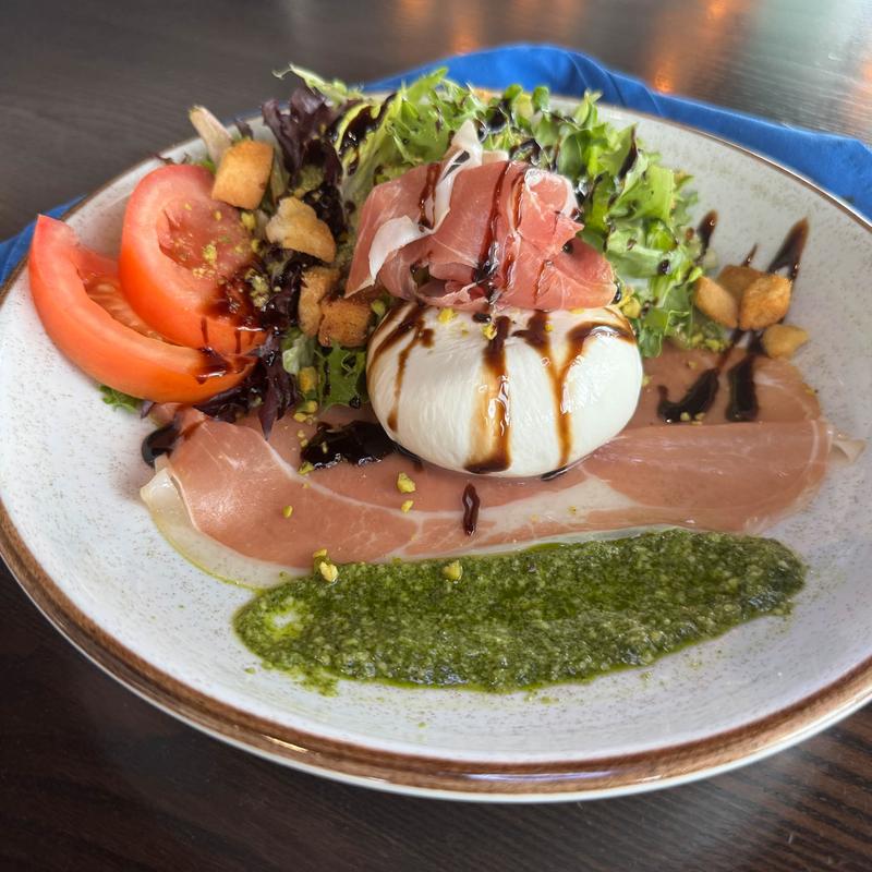 menu item 7 of 26, Burrata Caprese Salad