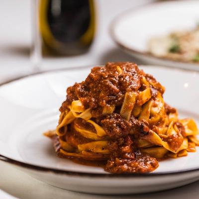 Tagliatelle Ala Bolognese.