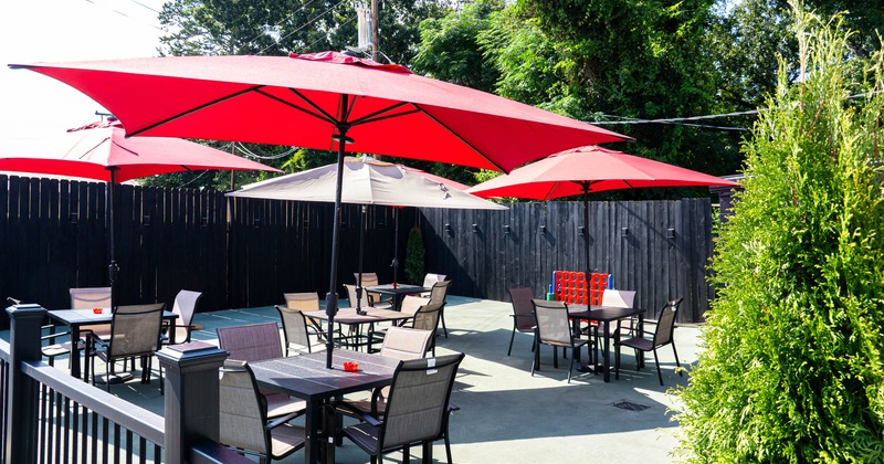 Exterior, seating space