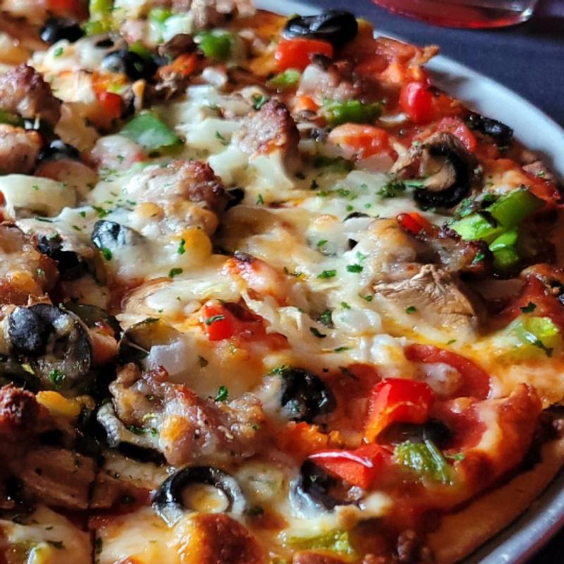 Badger Pizza....The Works! photo