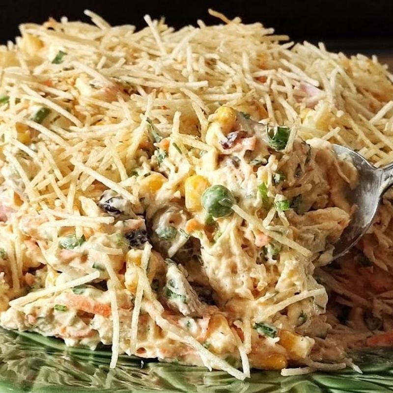 BRAZILIAN CHICKEN SALAD (SALPICAO) photo