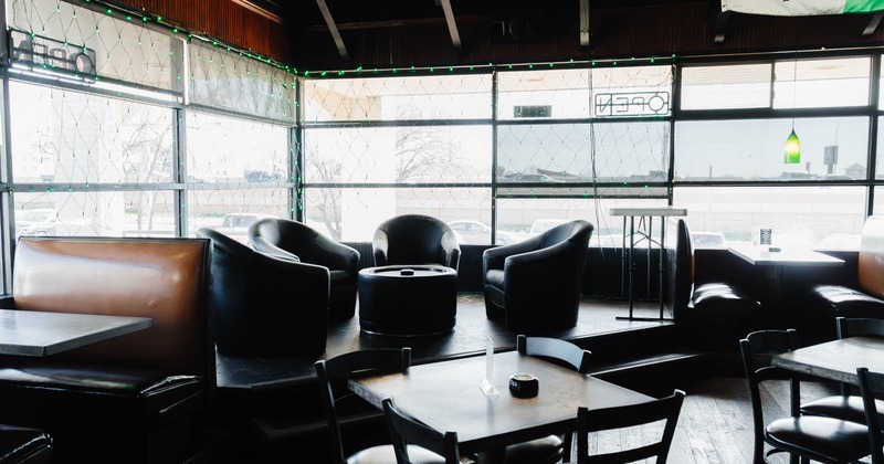 Interior seating space