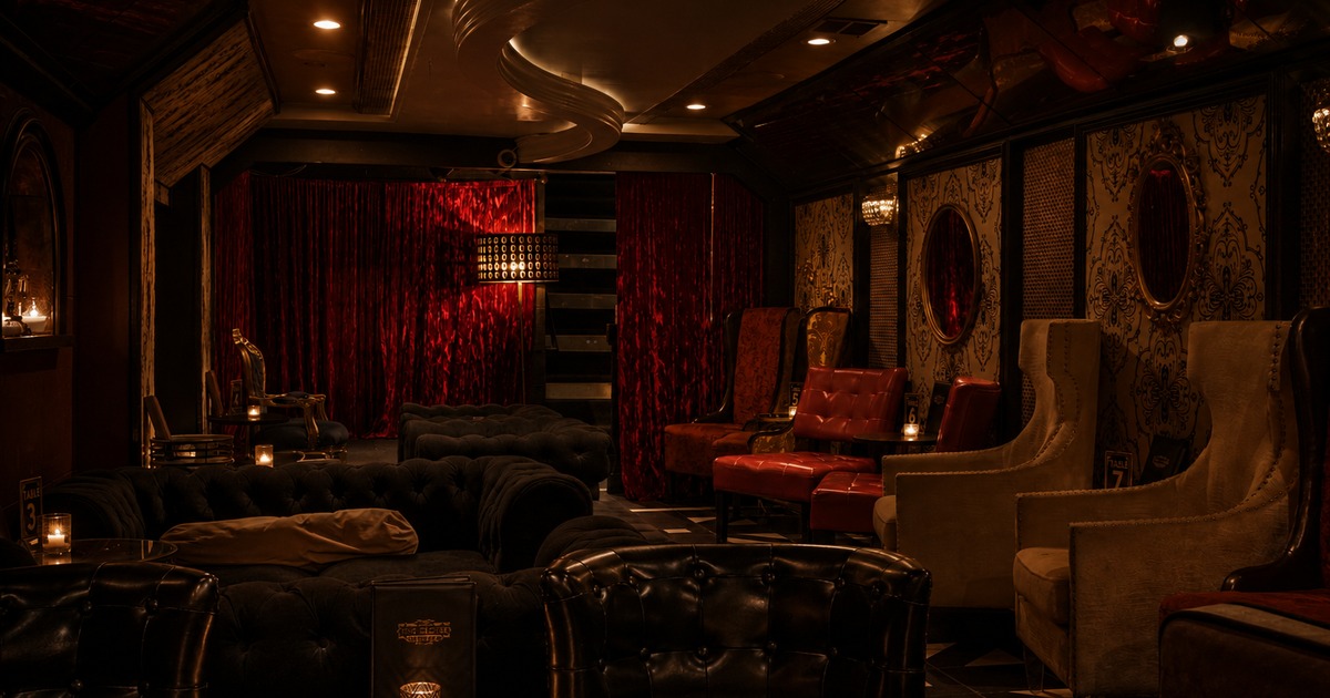 Leather chairs, seats, and tables