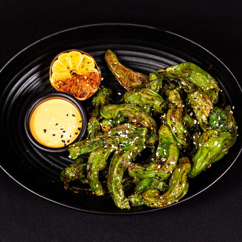 menu item 4 of 28, Blistered Shishitos