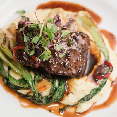 Korean Style Short Ribs.