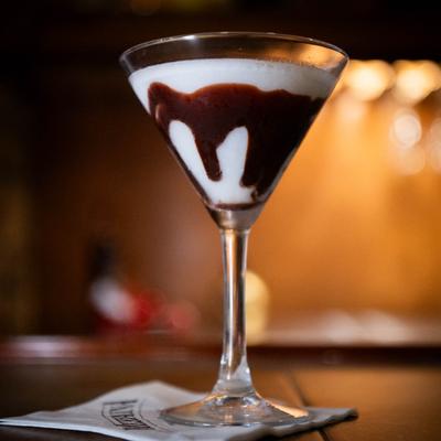 Chocolate Martini.