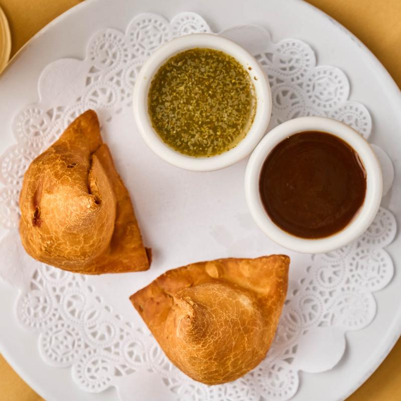 menu item 1 of 7, Vegetable Samosas (2 pcs)