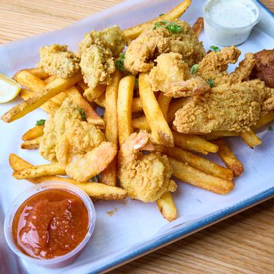 Mixed Seafood Platter.