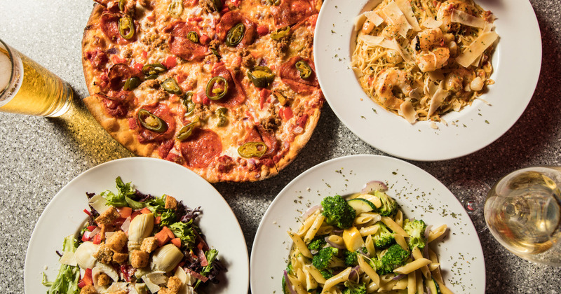 Variety of dishes on display