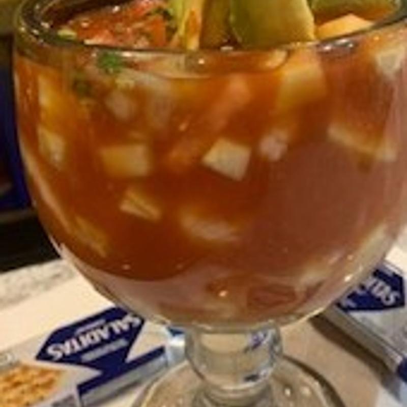 menu item 112 of 122, Coctel De Camarones (Shrimp Cocktail)