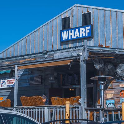 View of restaurant exterior