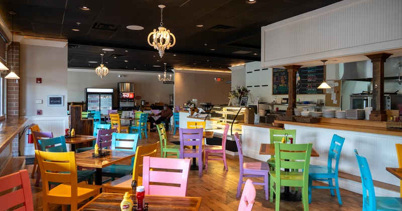 Interior, main dining area