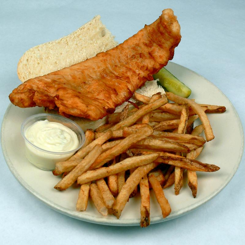 Fresh Beer-Battered Cod Sandwich Platter photo