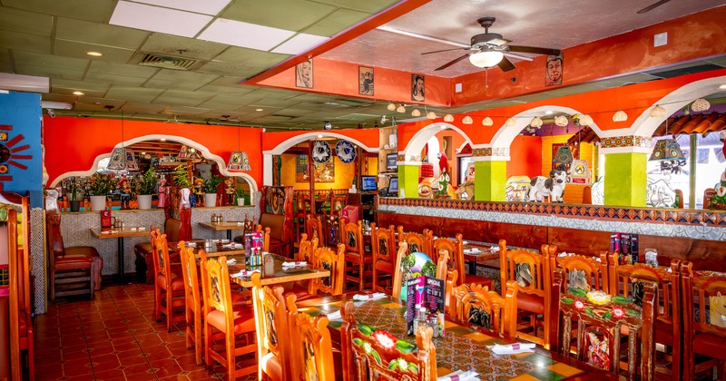 Interior, main seating space