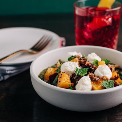 Beet Salad with Lemon Ricota.