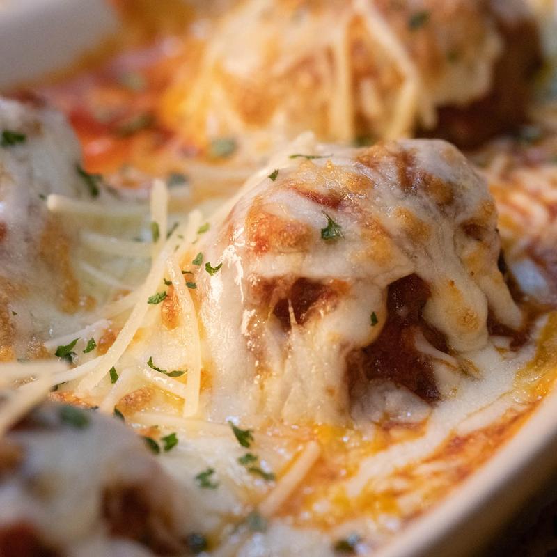 Spaghetti with Hand Rolled Beef & Pork Meatballs photo