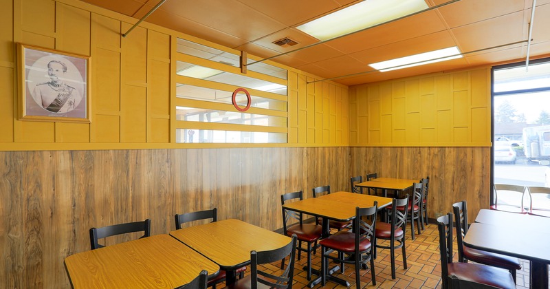 Diner tables and chairs