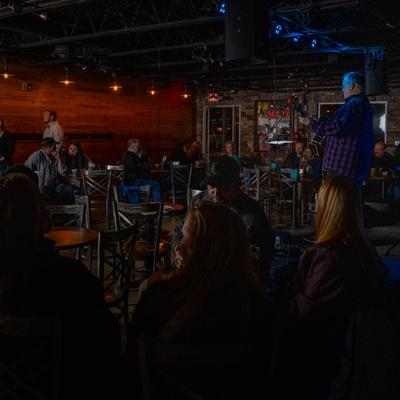 Interior, a music performance.