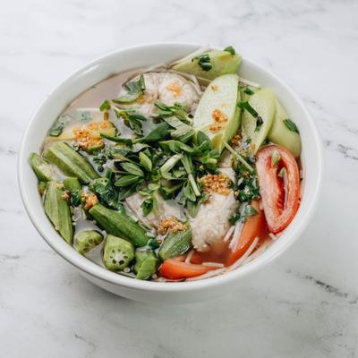 Vietnamese sweet and sour soup.