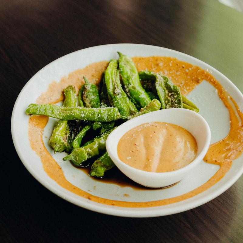 Blistered Shishito Peppers photo