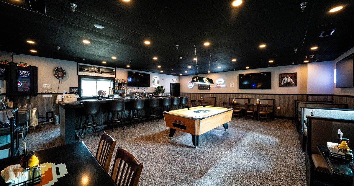 Interior dining area