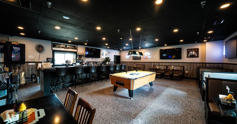 Interior dining area