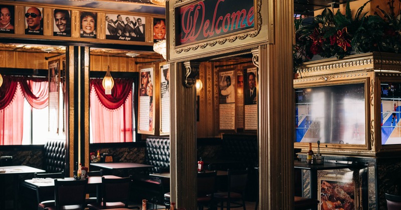 Interior, seating area