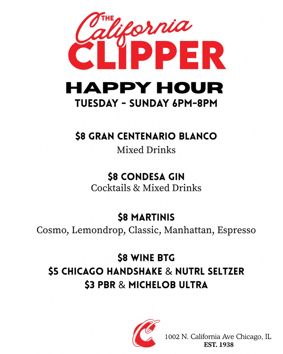 Happy Hour 6-8 PM Tuesday - Sunday event photo