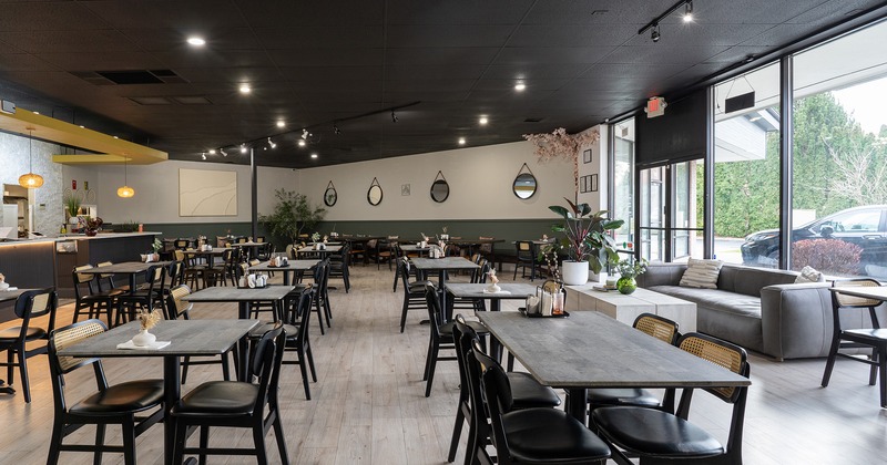 Interior, dining area