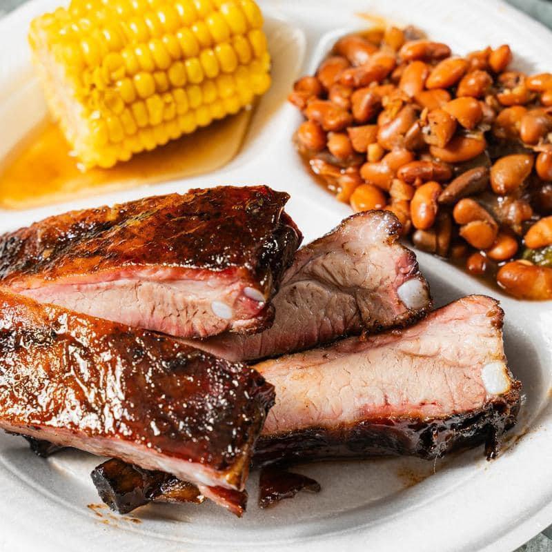 10. BBQ Rib Plate photo