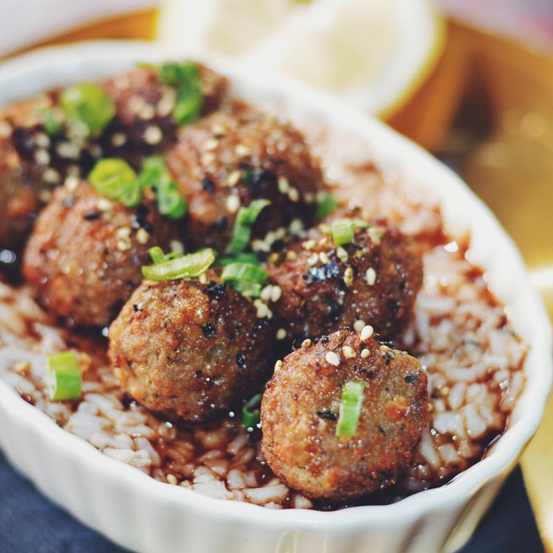 menu item 18 of 25, Balsamic Ponzu Meatballs (GFO)