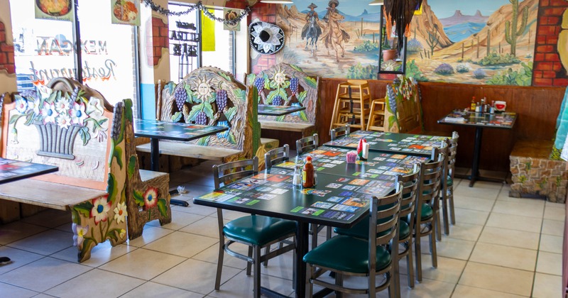 Interior dining area