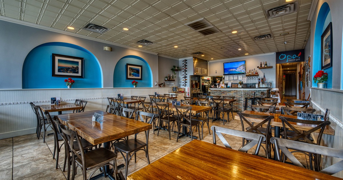 Interior dining area