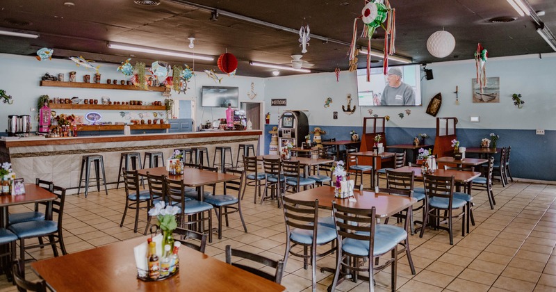 Interior, seating area