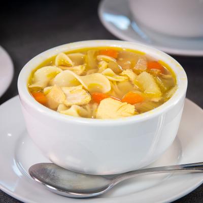Chicken noodle soup.