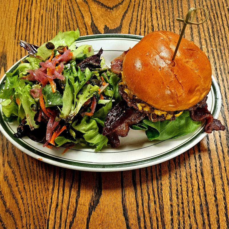 Bacon Double Smash Burger photo