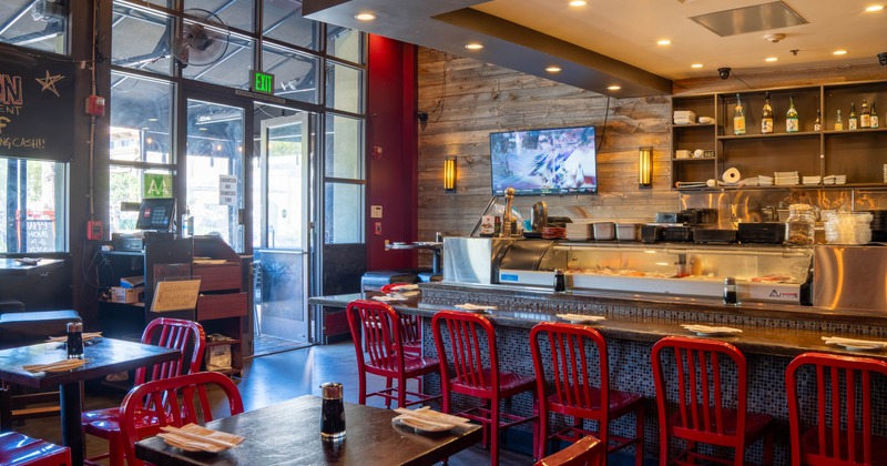 View of a dining space