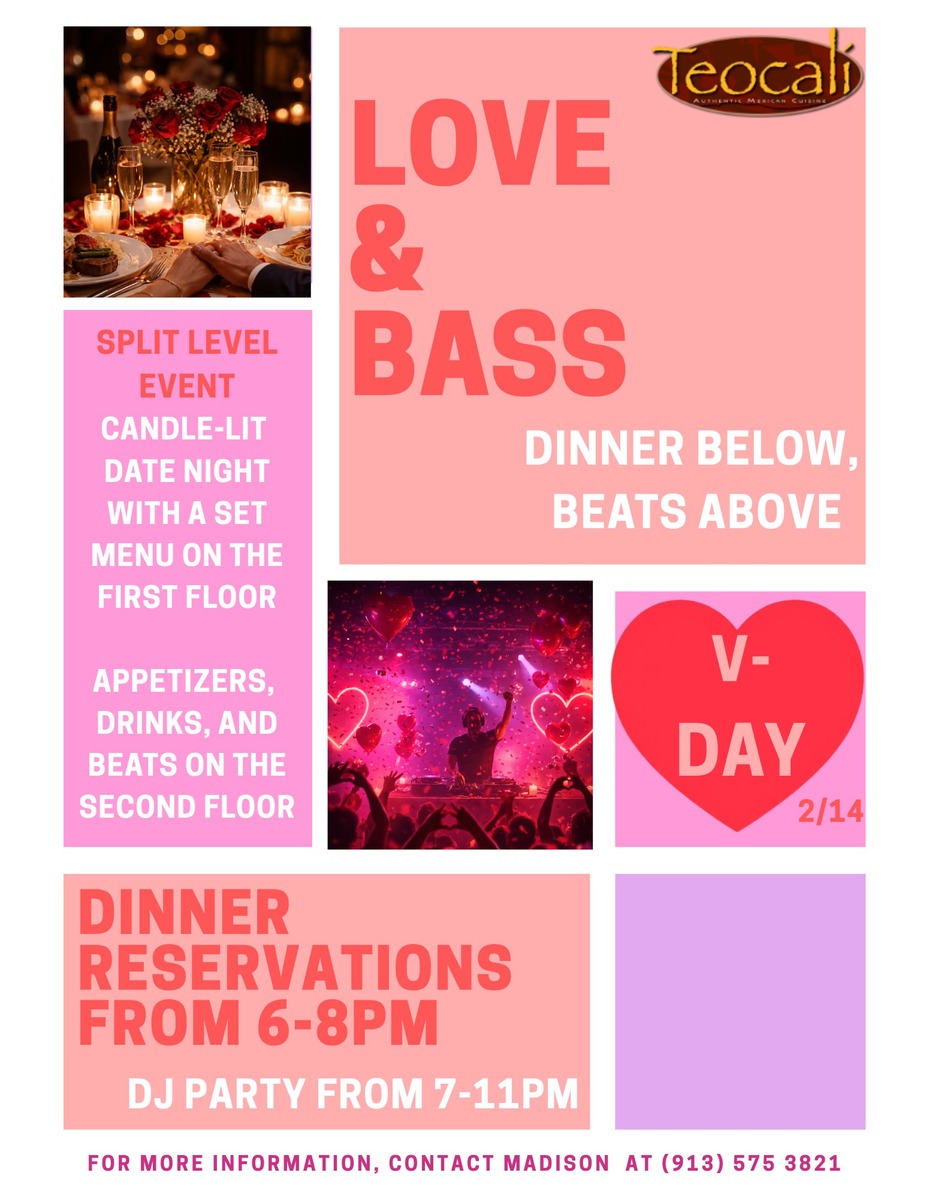 Love & Bass, Dinner Below and Beats Above event photo