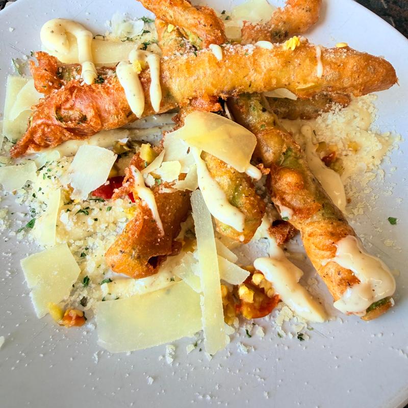 Beer Battered Fried Asparagus photo