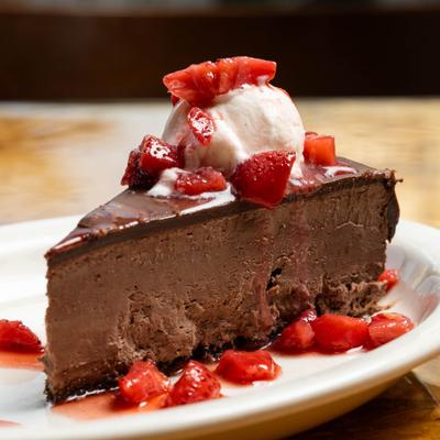 Chocolate Silk Cake.